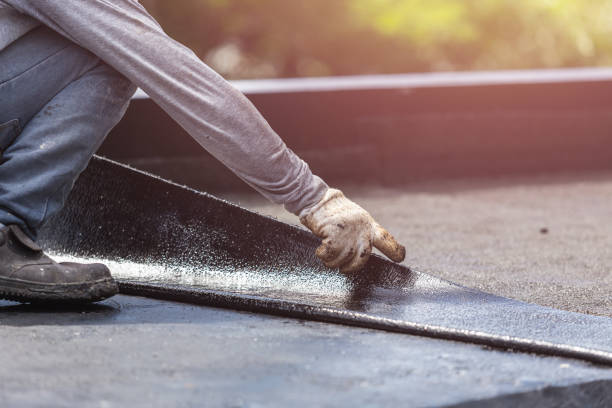 Professional Waterproofing technician working in Huntly, VA